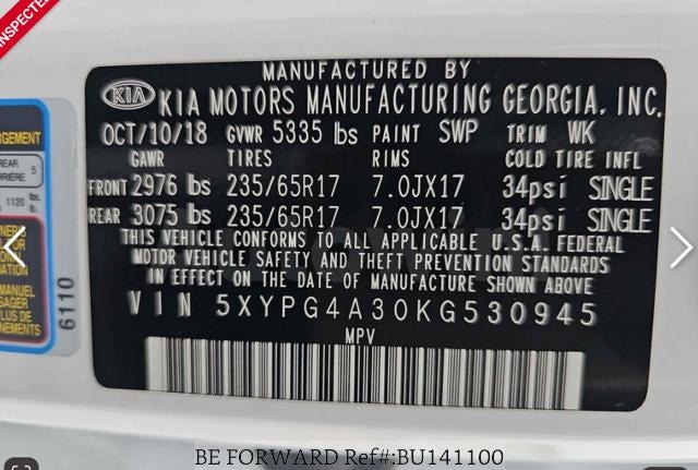 
								KIA SORENTO LX 2020 full									