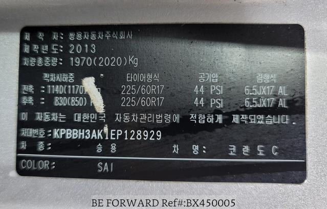 
								SSANGYONG KORANDO full									